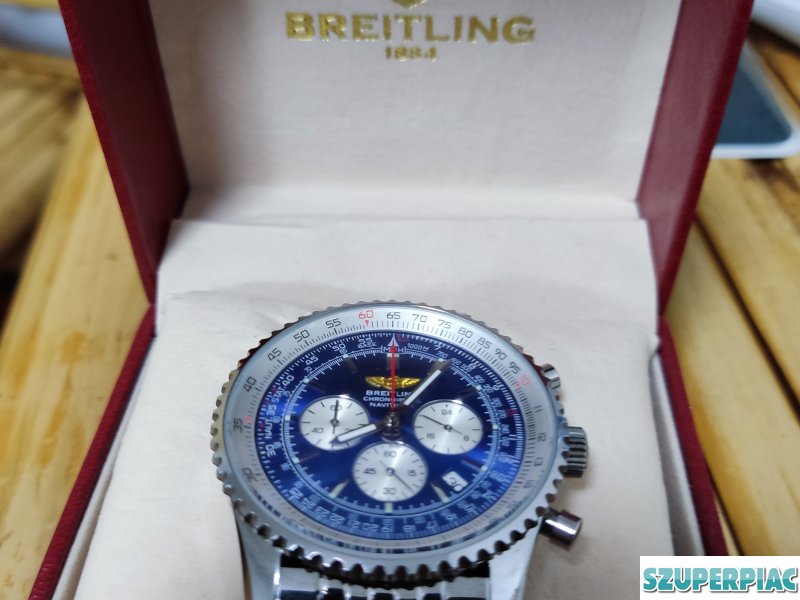 Breitling Navitimer óra dobozában nem eredeti