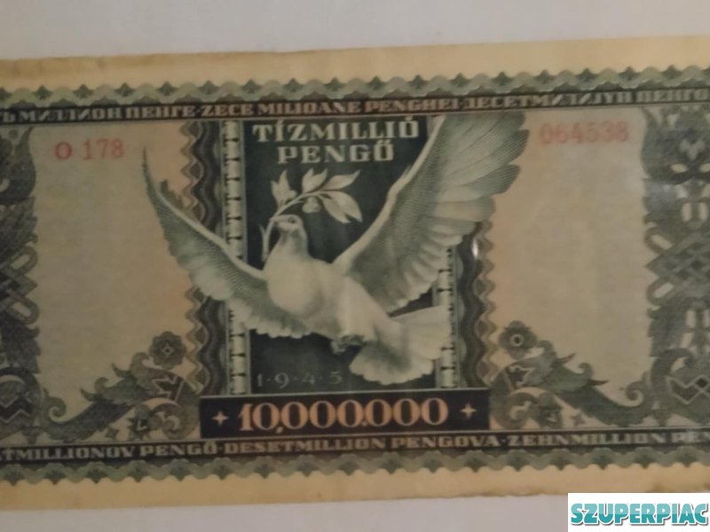 használt papírpénz