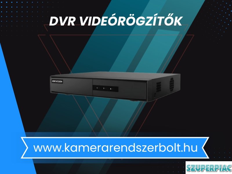 Asztali DVR videórögzítő egységek