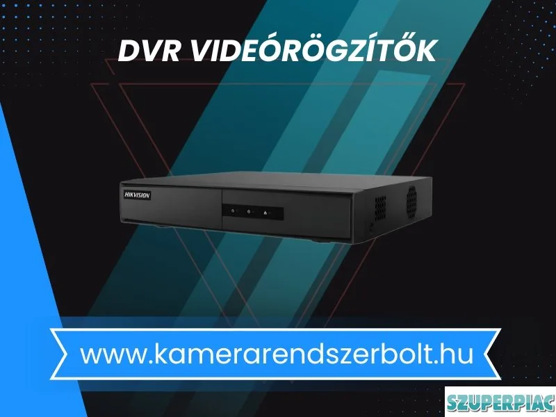 Asztali DVR videórögzítő egységek