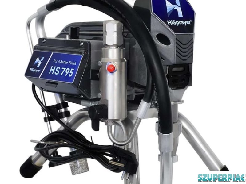 HS795 Professzionális Airless Festékszóró Gép Ipari munkákra