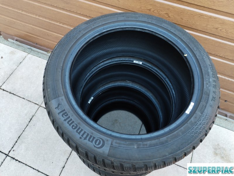 215 45 16 continental 21545 R 16 téli gumi garnitura újszerű