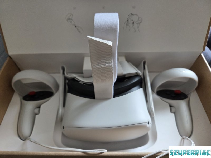 Meta Quest 2 Oculus VR szemüveg kontrollerekkel