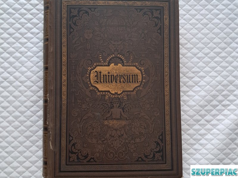 Az Universum 1890es 6 évfolyamos gót betűs kiadása