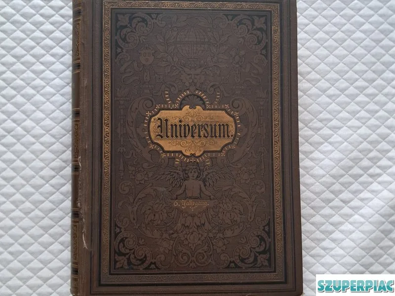 Az Universum 1890es 6 évfolyamos gót betűs kiadása