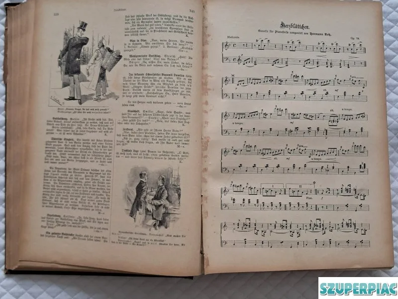 Az Universum 1890es 6 évfolyamos gót betűs kiadása