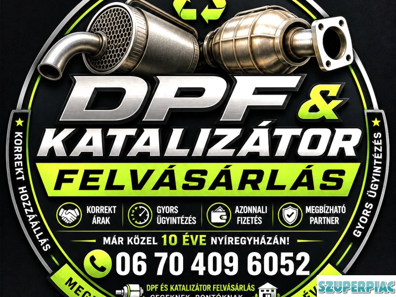 Dpf Katalizátor Vásárlás Nyíregyházán