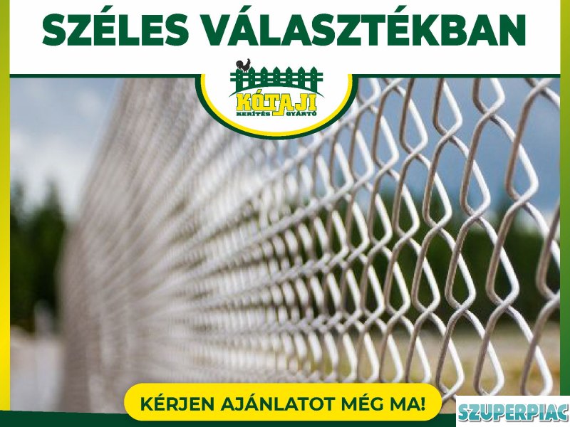 Drótkerítés drótháló drótháló betonoszlop kapu huzal kerítés