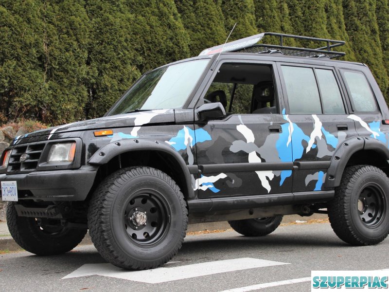 Szélesített sárvédőívek Offroad ABS műanyagból polietilénből