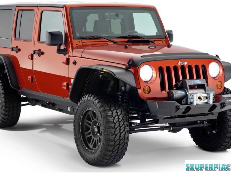 Szélesített sárvédőívek Offroad ABS műanyagból polietilénből