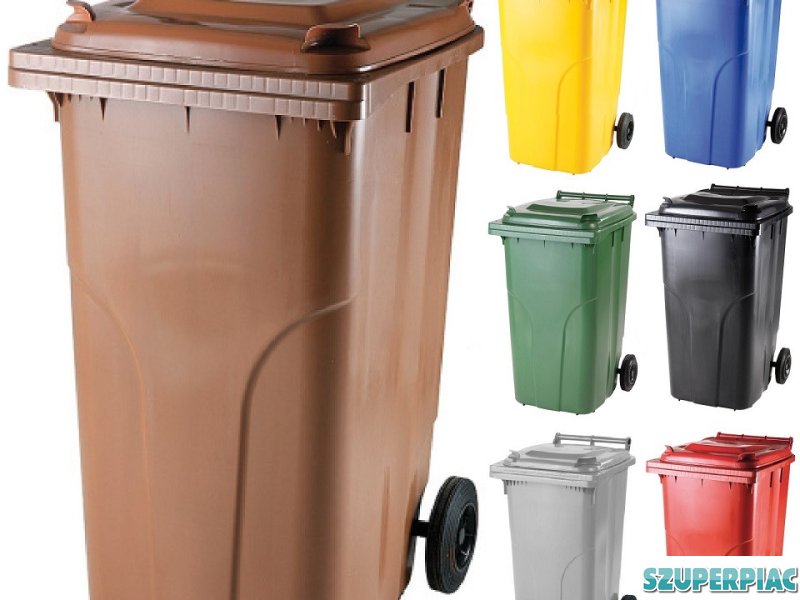 EuroPlast Kuka 240l háztartási szemetes CE