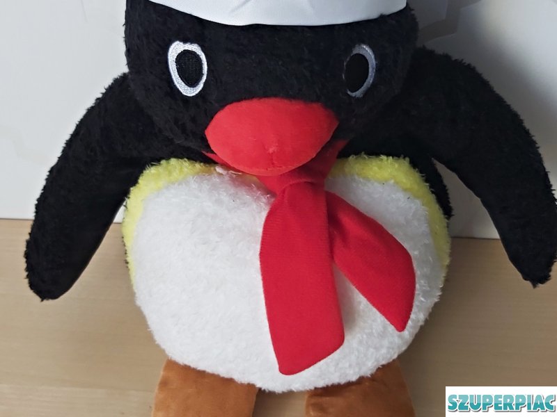 Plüss pingvin noot noot mese figura gyerek