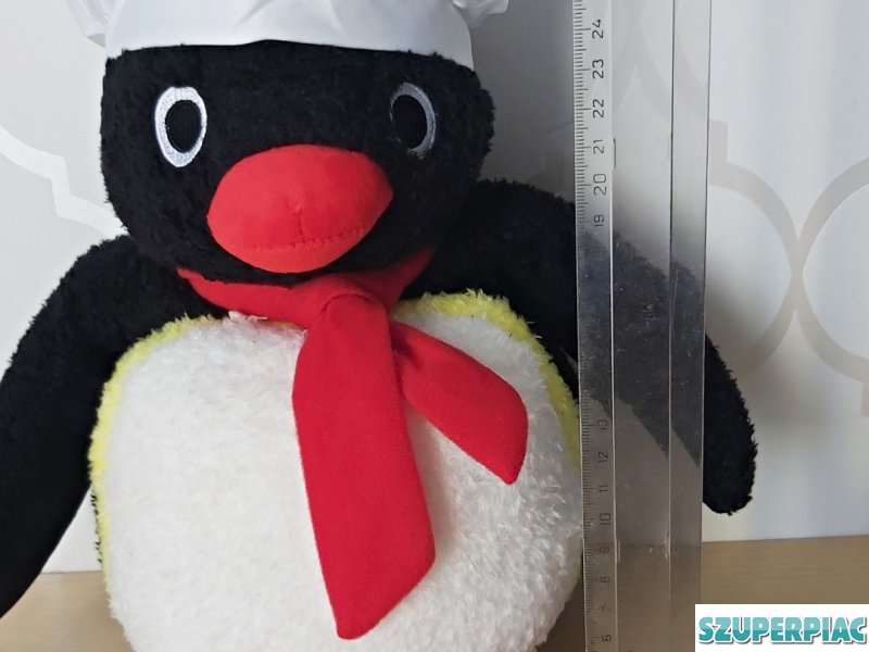 Plüss pingvin noot noot mese figura gyerek