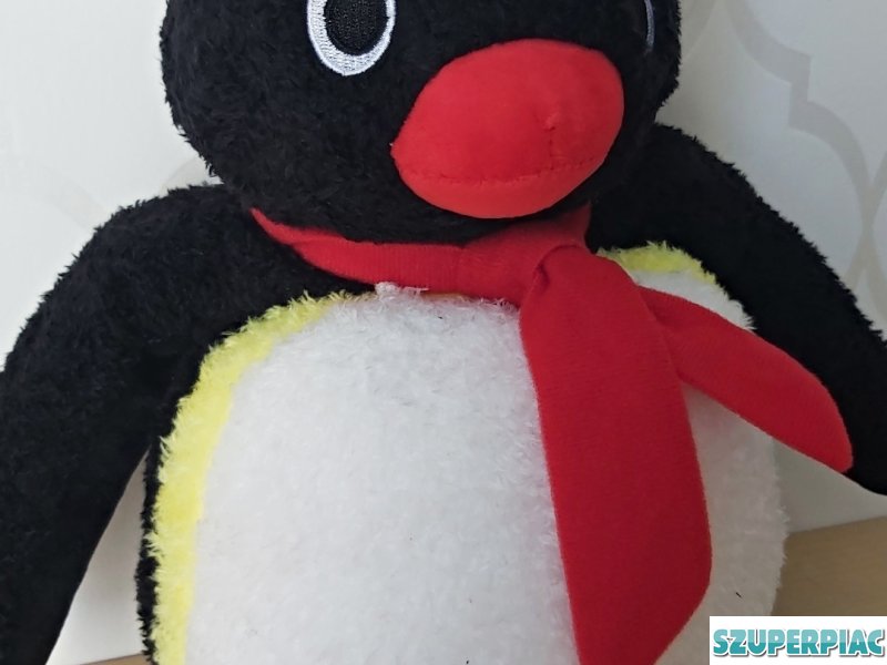 Plüss pingvin noot noot mese figura gyerek