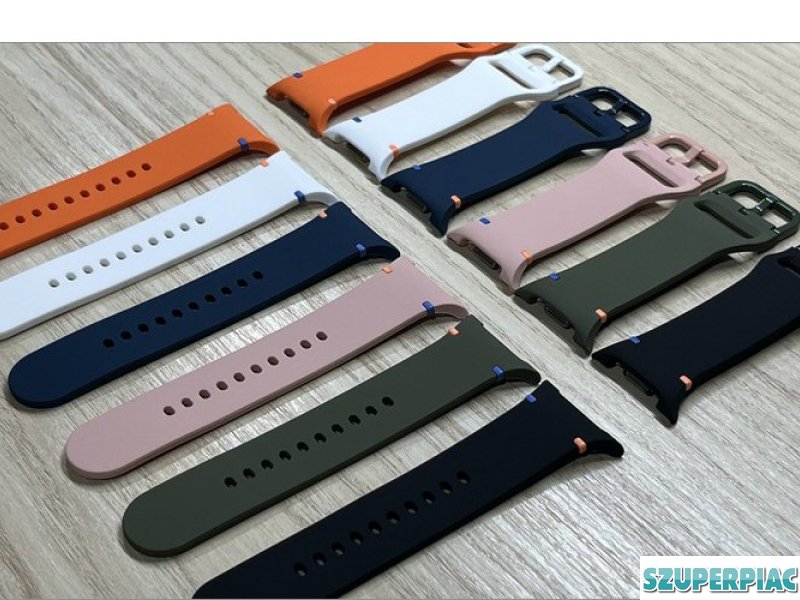 Samsung Galaxy Watch 8 színes szilikon óraszíj