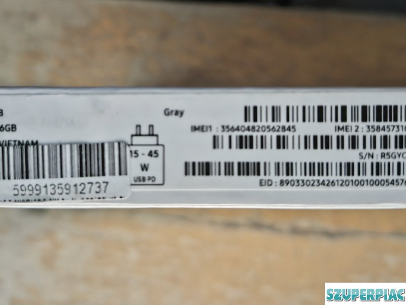 Új bontatlan Samsung Galaxy Tab S10 FE 5G 12256GB SMX526Bzapeue