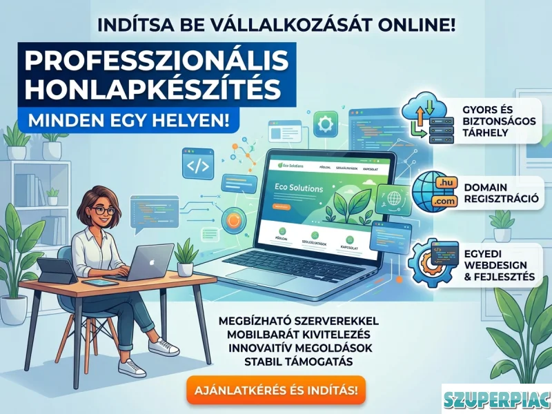 Honlapkészítés domain tárhely reklám
