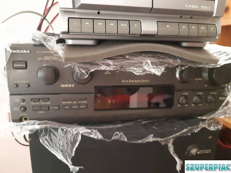 Technics sztereo audiovevő amplifier