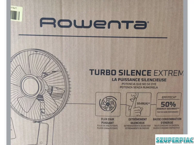 Rowenta Turbo Silence Extrem ventilátor