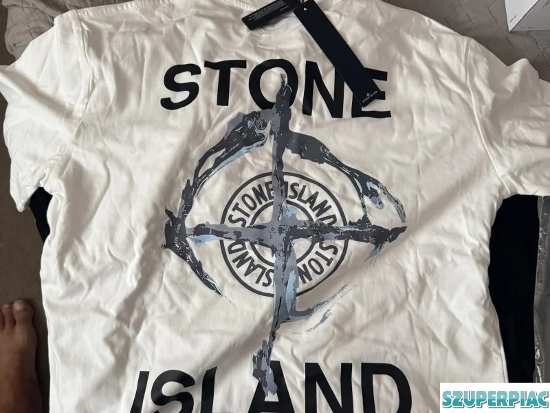 Stone Island fehér póló