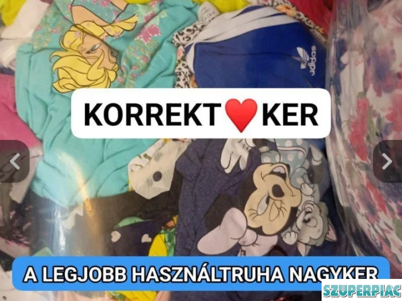 HASZNÁLTRUHA NAGYKERESKEDÉS DEBRECEN GYEREKRUHA BÁLA