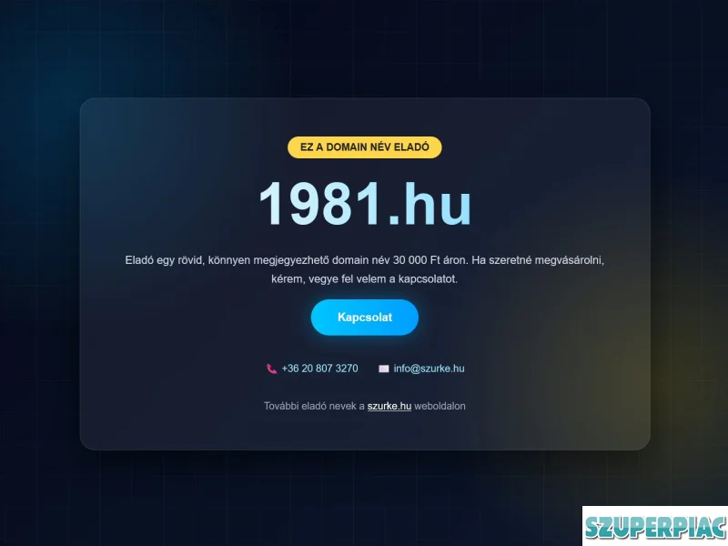 1981hu domain név
