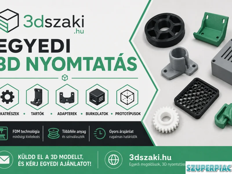 3dszaki 3D nyomtatási szolgáltatás