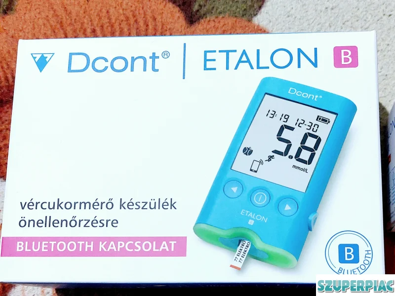 Dcont ETALON vércukormérő készülék