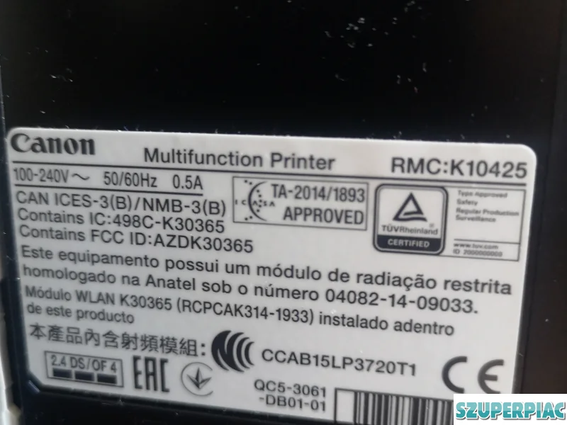 HP multifunkciós nyomtató szkenner