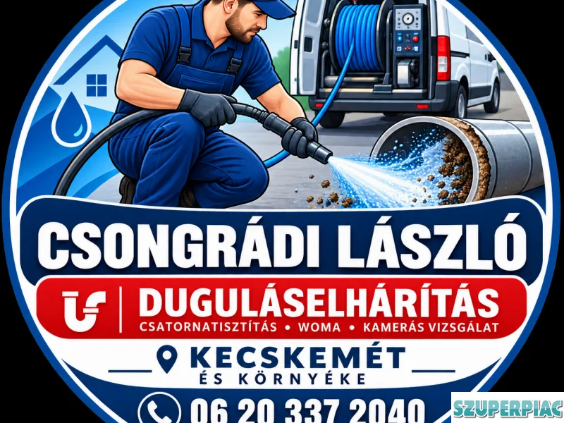 Csongrádi László Duguláselhárítás Kecskémet
