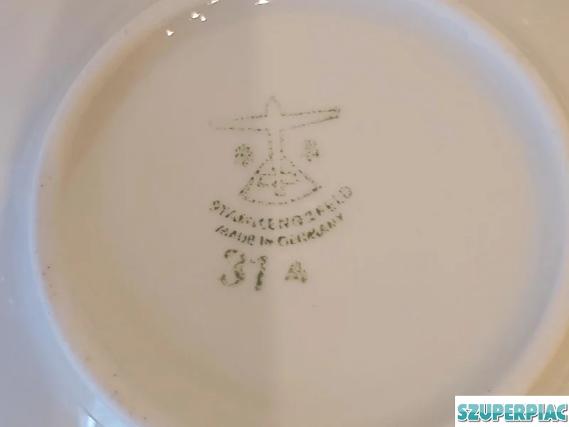 Német Stadtlengsfeld porcelán kávés szett