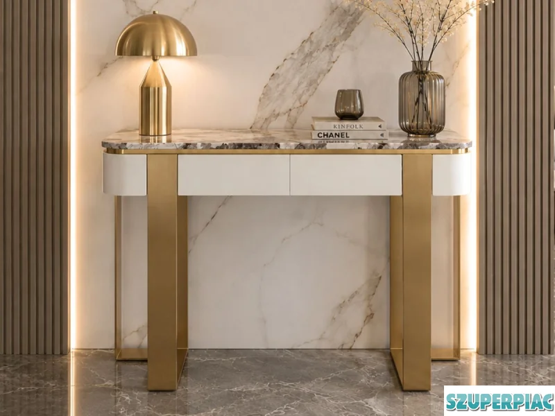 Glamour konzol 120 cm