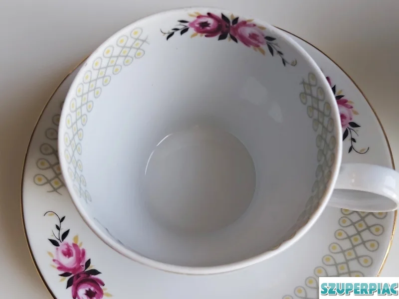 Német Stadtlengsfeld porcelán kávés szett