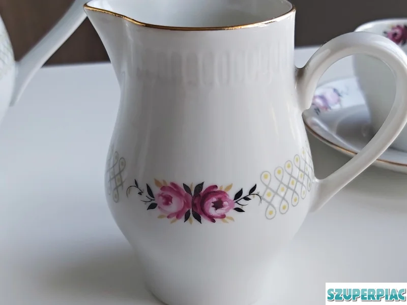 Német Stadtlengsfeld porcelán kávés szett
