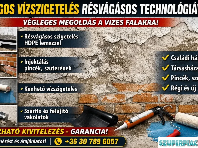 Utólagos vízszigetelés