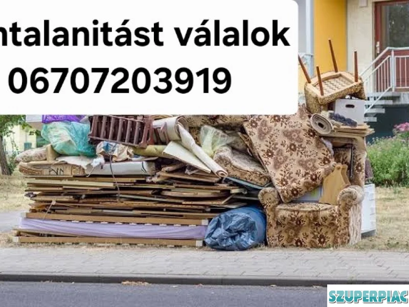Lomtalanitást válalok