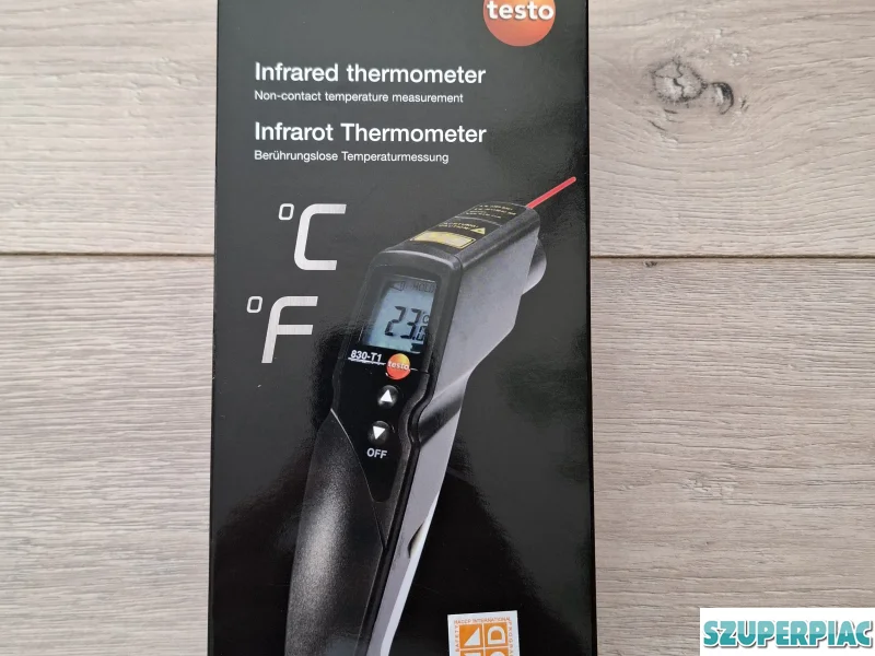 Testo 830T1 infra hőmérsékletmérő