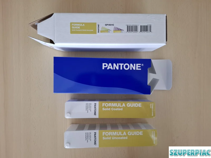 Pantone Formula Guide 2026 színskála pár