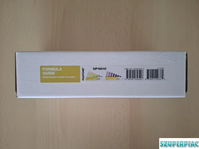 Pantone Formula Guide 2026 színskála pár