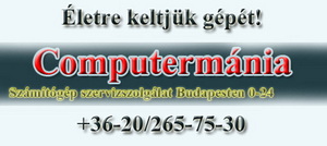 Számítógép javítás 4kerület computermania szervizszolgálat