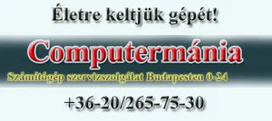 Számítógép szerviz 5 kerület computermania szervizszolgálat