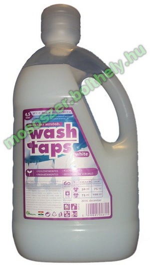 Wash taps folyékony mosószer white 45 l-es