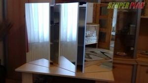 új  led-es fürdőszoba szekrény tükrös szekrény 100x69