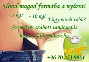 Hozd magad formába a nyárra