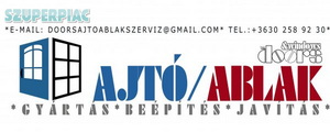 Ajtó-Ablak beépítés, javítás