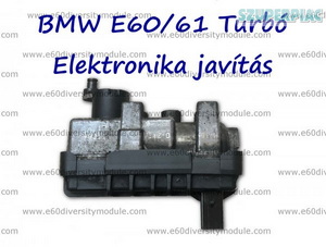 BMW E60/E61 Turbó Elektronika javítás