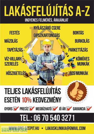 Lakásfelújítás A-Z-ig ‼️‼️