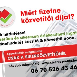 Sikerközvetítő Ingatlan hirdetés készítő közvetítő iroda