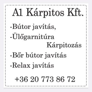 Bútor kárpitos