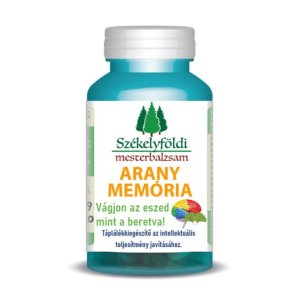Székelyföldi Mesterbalzsam Arany Memória Kapszula